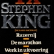 4x Stephen King Razernij, De marathon, Werk in uitvoering & Vlucht naar de top - Stephen King & Richard Bachman